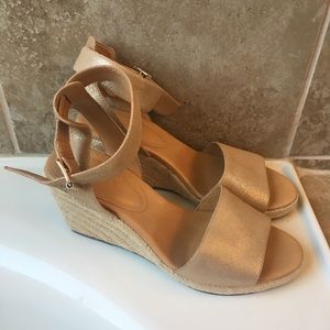 Never worn J. Crew espadrilles wedges